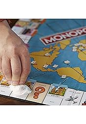Hasbro Gaming Monopoly World Tour Board Game with