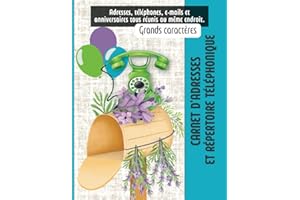 Carnet d'adresses et répertoire téléphonique: Carnet d'adresses, répertoire téléphonique, emails, anniversaires réunis au mêm
