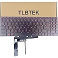 TLBTEK Backlight Keyboard Replacement Compatible with MSI Katana GF66 GF76 GL66 GL76 MS-1581 MS-1582 MS-17L1 MS-17H3,Compatible with Alpha 15 B5EEK MS-158L,Compatible with Sword 15 A11UC A11UD A11UE