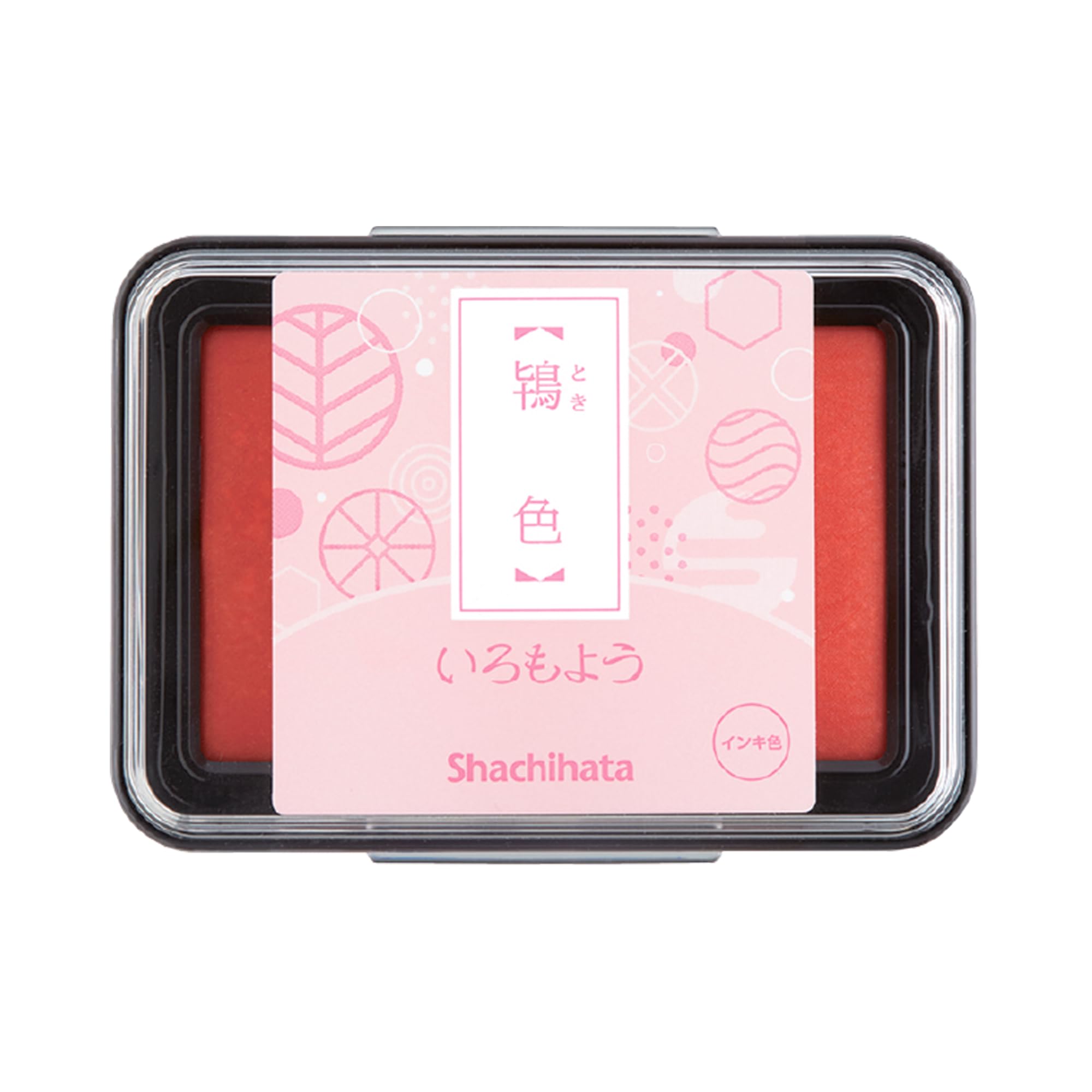 Artline Iromoyo Ink Stamp Pad (Pale Pink) Fast Drying Time, Waterproof Oil-Based Ink Pads for Stamping, Crafting, Journal and Diary, Pad Size: 25x25mm - Genuine Artline Art Supplies