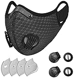 Reusable Face Mask with Filters – Adjustable for