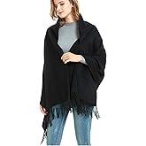 Novawo Wool Shawl Large Thick Pashmina Travel Blanket Scarf Winter Wraps for Women