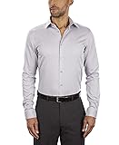 Calvin Klein Men's Slim Fit Non-Iron Herringbone