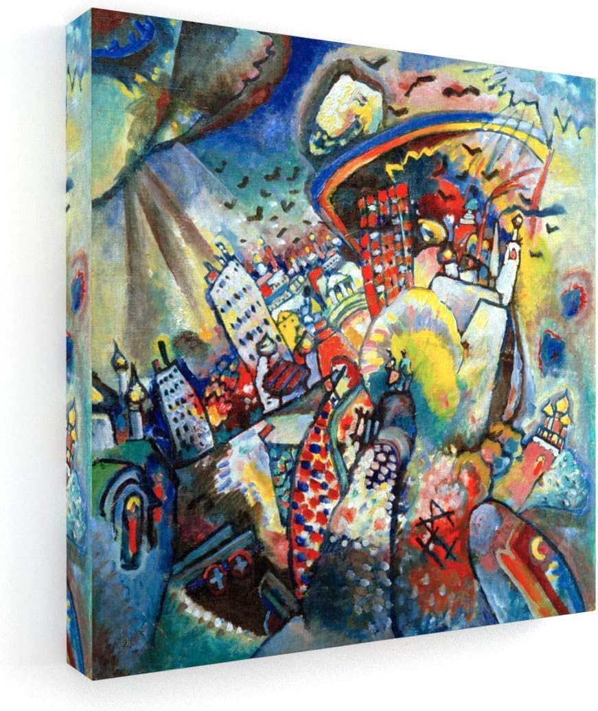 weewado Wassily Kandinsky Red Square 1916 19,69" x 19,69" inch