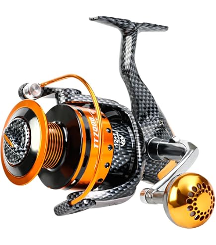 Fishing Reels Fishing Reel 9000-12000 Series Full Metal Spinning Reel  14+1BB Ball Bearings Fishing Reel 4.0:1 Spinning Reel Drag 25-30kg for  Inshore Boat Rock Freshwater Saltwater (12000 Series), Spinning Reels -  Amazon Canada