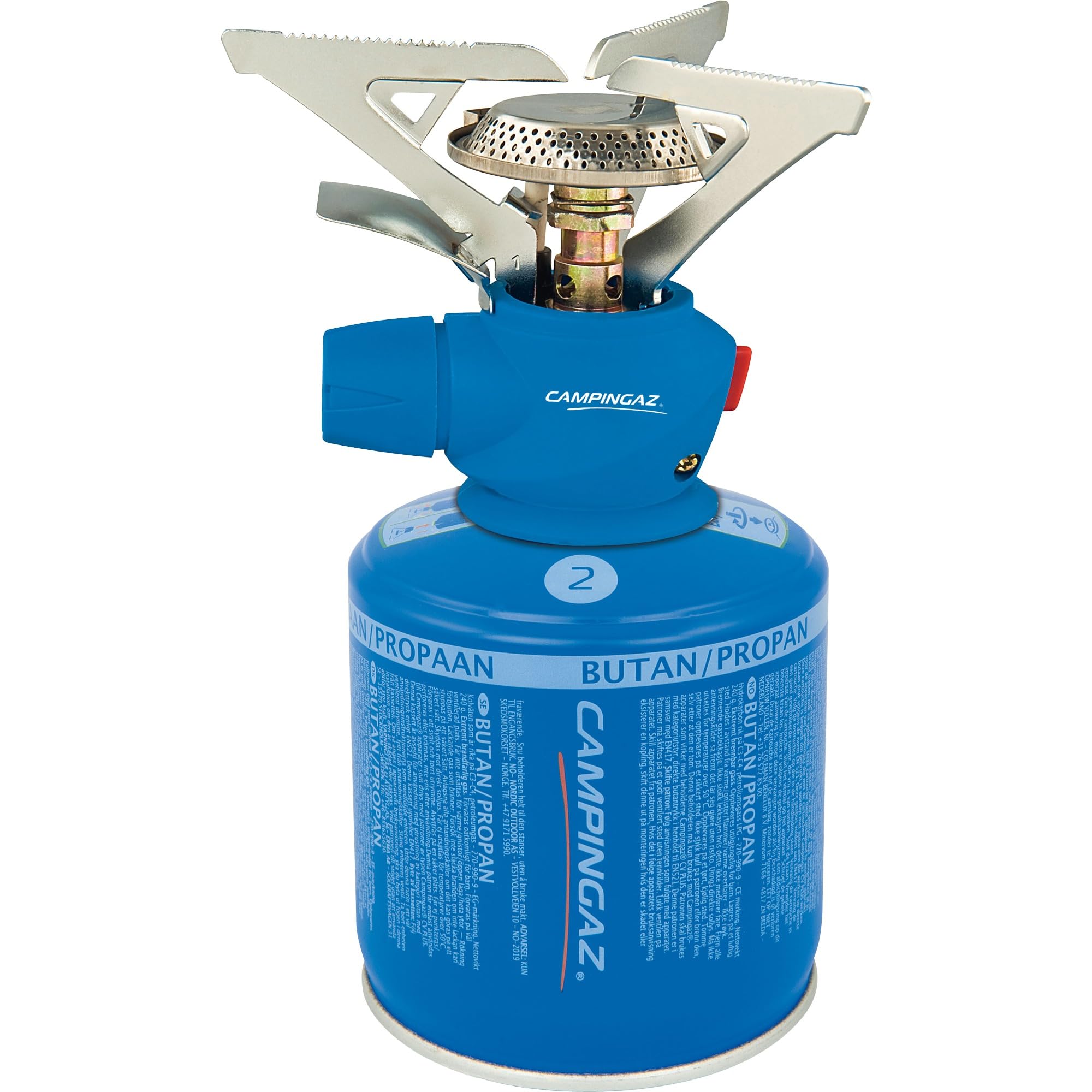 Campingaz Twister Plus PZ, gas stove for camping or festivals, easy handling