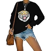 Sea Zaela Women Casual Fall Oversized Sweatshirts For Women Long Sleeve Tops Crewneack Cute Graphic Loose Fit Pullover