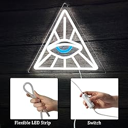 Eyes Neon Signs,LED Eye of Providence Neon Light