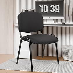 CLATINA Stackable Waiting Room Chairs, Cloth Fabric