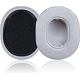Replacement Ear Pads for Skullcandy Crusher Wireless/Evo/ANC Hesh 3/EVO/ANC, Headphones Ear Cushions, Headset Earpads, Ear Cups Cover (Grey)