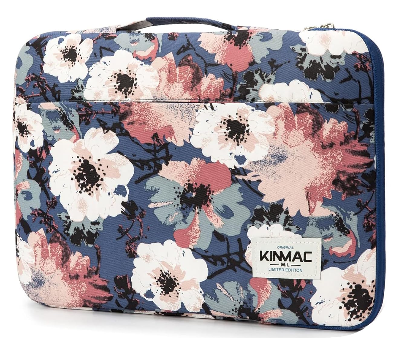 Kinmac Camellia 360° Protective Waterproof 12 inch-13.3 inch Laptop Case Bag Sleeve with Handle for Surface Pro,MacBook Pro 13",MacBook 12",New MacBook Air 13" Retina and iPad pro 12.9
