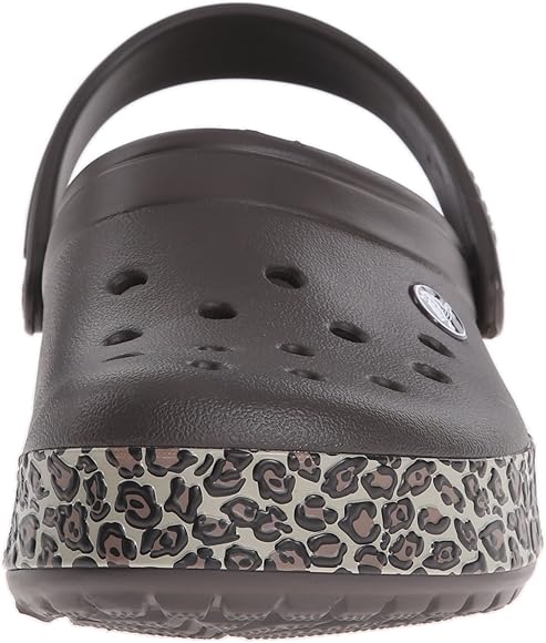 animal print clogs mules