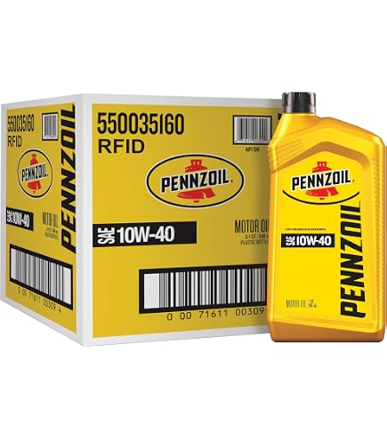 Amazon.com: Pennzoil 550022809-12PK 10W-40 Motor Oil - 1 Quart