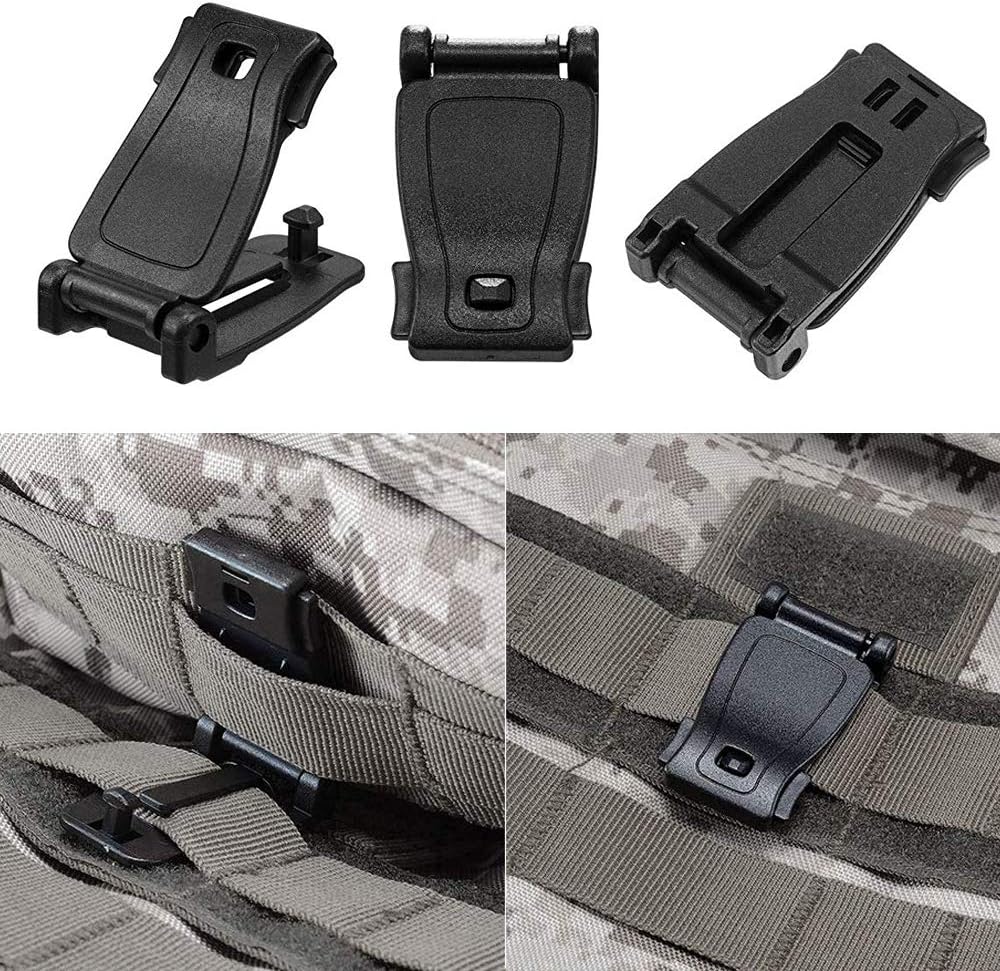 Gogoku 12 Pcs Tactical Molle Attachments/Accessories for Backpack D