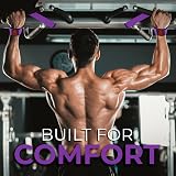 WFX Weight Lifting Straps Wrist Support Padded Neoprene Purple view 7