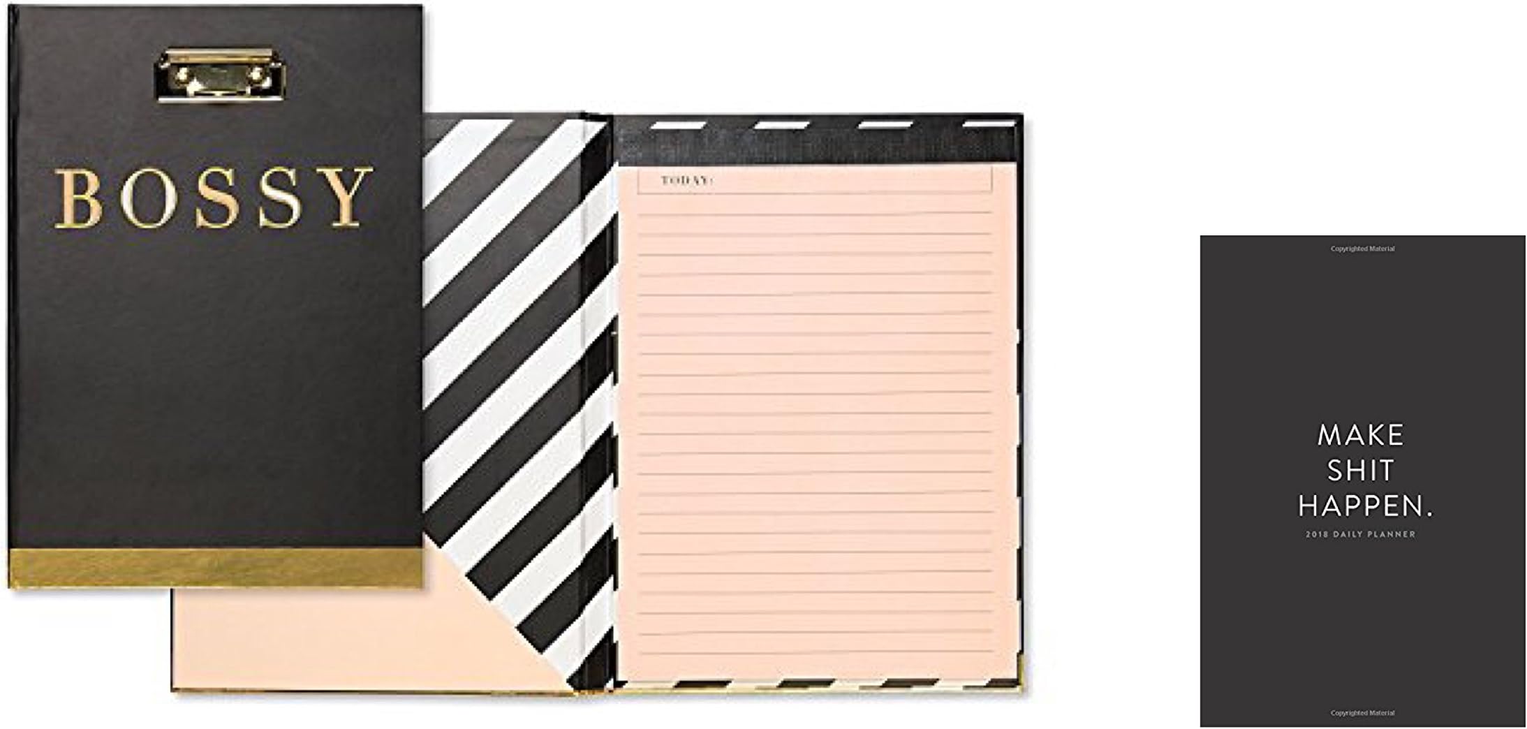 2018 Daily Planner; Make Shit Happen: 6"X 9" 12 Month Planner AND