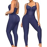 SHAPELLX Jumpsuits for Women Tummy Control One Piece Outfit Full Body Suits Shapewear Jumpsuits