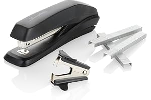 Swingline Stapler Value Pack, 20 Sheet Capacity, Jam Free, includes Stapler, 1250 Staples and Staple Remover, Black (54567)