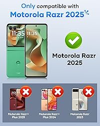 ATATOO for Motorola Razr 2025 Wallet Case, Built-in