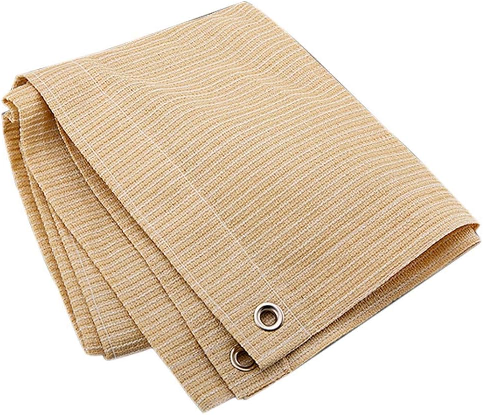 Shade Net Sunshade With Belt Edge With Washer, 85% Shade Cloth For Garden Plants Covered Garden Awning Outdoor Terrace Beige UV Resistant Protection Privacy