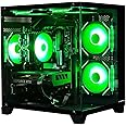 ALCPOK Gaming PC Desktop, Intel Core i5 14400F, RTX 4060, 32GB RAM, 1TB SSD, ARGB Fan, Tower Computer for Gaming and Office