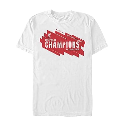 Liverpool FC Men's Champions of Europe 2019 T-Shirt Zambia Ubuy