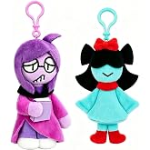 Seth and Aqua Plush Collectible Figurine &ndash; 2pcs Soft Plush Keychain | Collectible Plush Bag Charm for Backpack Purse Desk Shelf Room Decor Gift