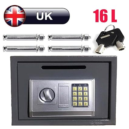 Black With Full Digit Keypad 2 Override Keys 4 Installing