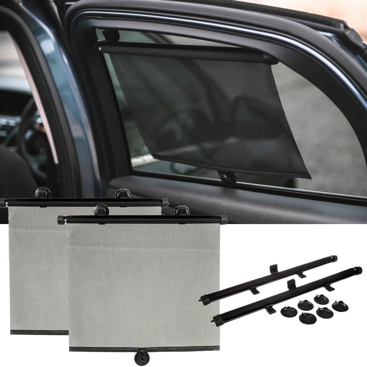 Store Enrouleur 2 Pares Soleil Onemoret Pour Vitre De Voiture Pare Soleils Vitres Laterales Store Enrouleur 2 Pares Soleil Onemoret Pour Vitre De Voiture Pare Soleils Vitres Laterales