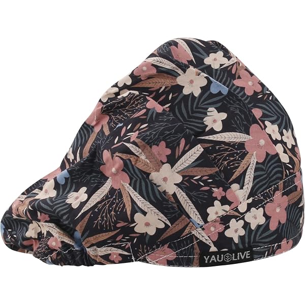 GUOER Bouffant Cap Aus Baumwolle – Verstellbare Mütze Für Küche, Sport & Arbeit