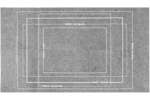 MOUMOUTEN Jigsaw Puzzle Mat, Roll Up Grey Felt Puzzel Mat, Puzzle Board Keeper, Puzzle Storage for Puzzle of 1500, 1000, 500 Pieces, 45.7 x 26 Inch