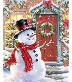Springbok 500-Piece Jigsaw Puzzle ‘The Falling Snow’ – Winter Scene With Unique Interlocking Pieces - View #10