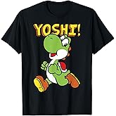 Nintendo Super Mario Yoshi Intro Jump Graphic T-Shirt