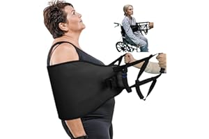 VobeNit Heavy Duty Patient Transfer Sling, Lift Assist Gait Belt with Padded Handles, Safety Transfer Belt for Elderly, Disabled, Patient