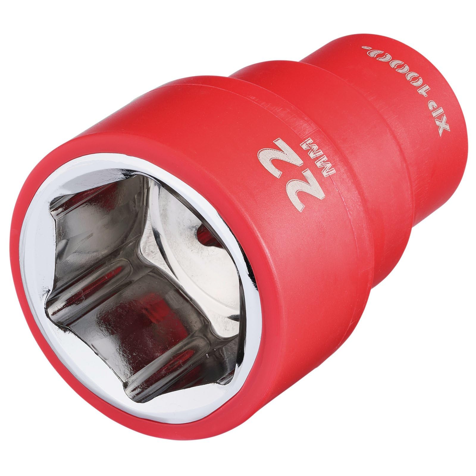 Draper XP1000 17663 VDE Socket, 3/8" Sq. Dr., 22mm