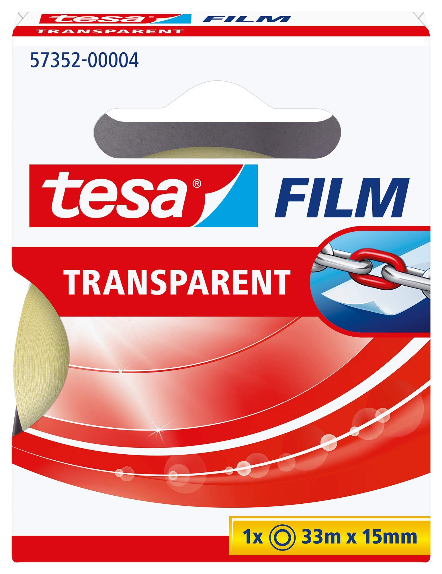 Tesafilm TRANSPARANT 33M x 15MM HFB