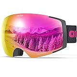 OMID Ski Goggles, V1 Polarized Anti-fog OTG Snow
