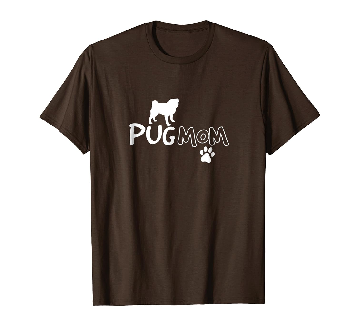 Pug Mom Shirt, Funny Cute Dog Owner Gift-anz