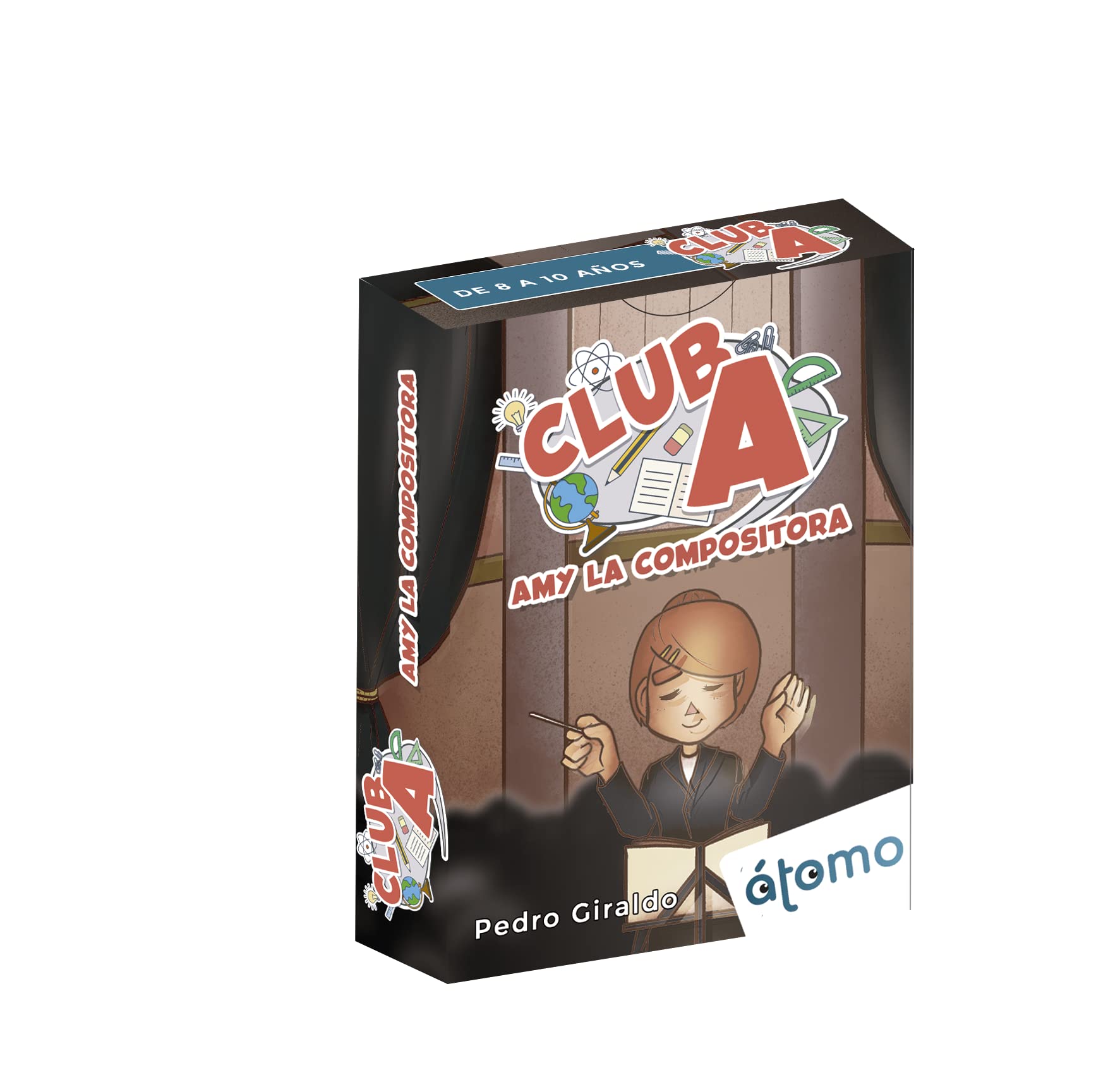 Atomo Games - Amy Composer Club A Card Game, Multicoloured (XAG-29451)