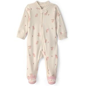 Carter's Baby Girls' Interlock Sleep and Play