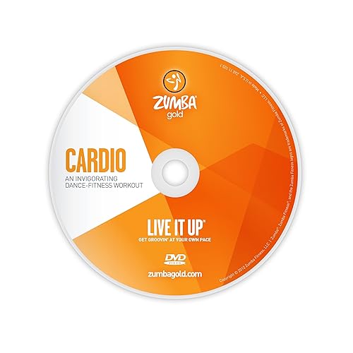Zumba Fitness Gold Live It Up DVD Set for the Baby Boomer