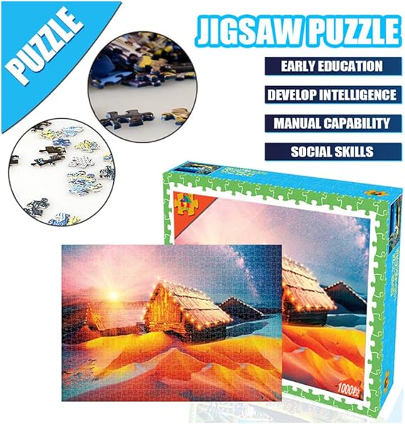 1000 Piece Puzzles Jigsaw Puzzles 1000 Pieces for Adults 27.56 x 19.69 inches