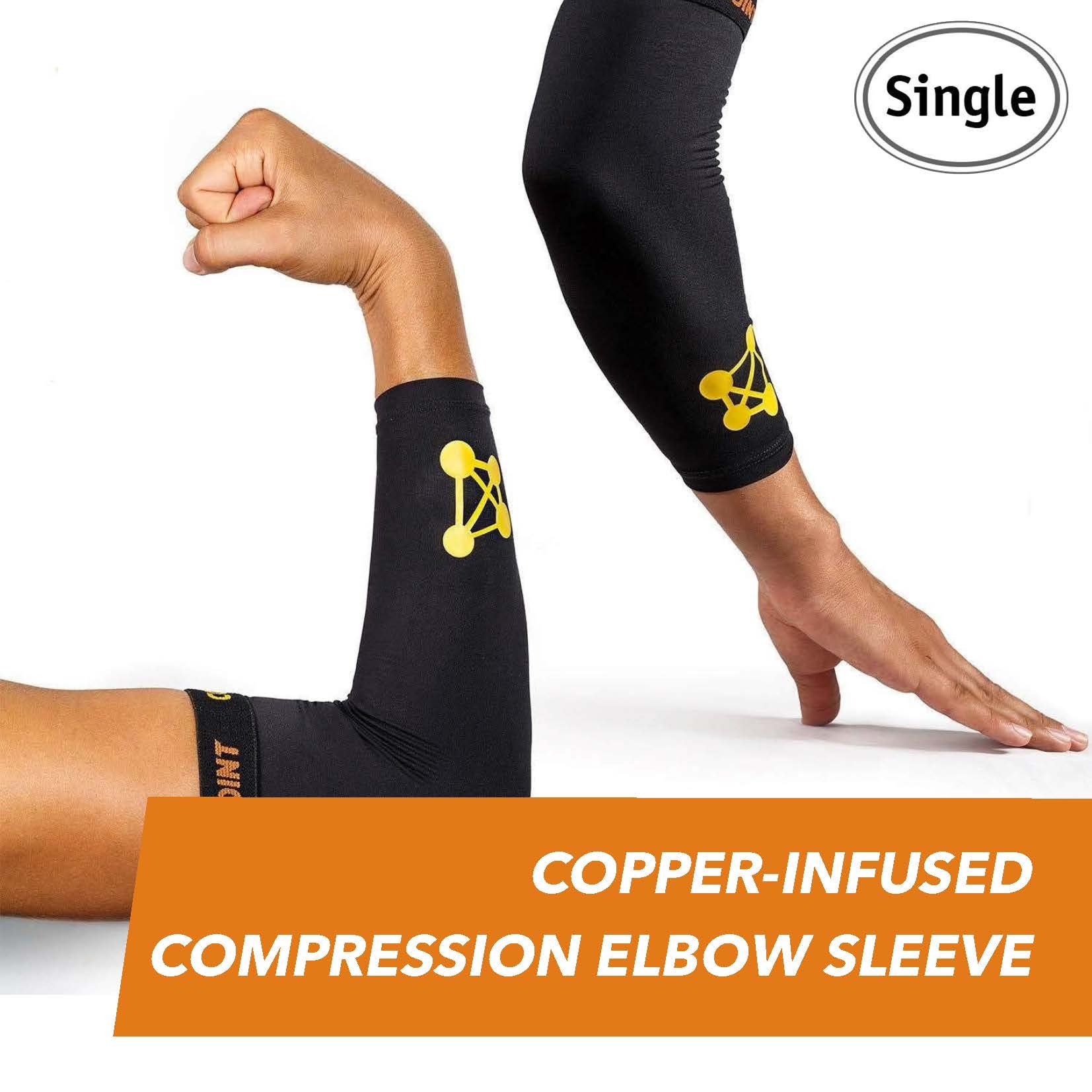 CopperJoint Compression Elbow Sleeve (Small) Pricepulse