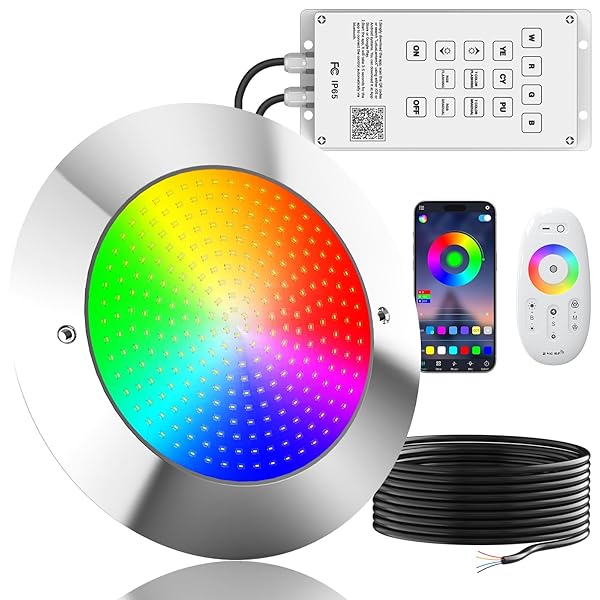 POOL LIGHTS FOR INGROUND POOL 10 INCHES 12...