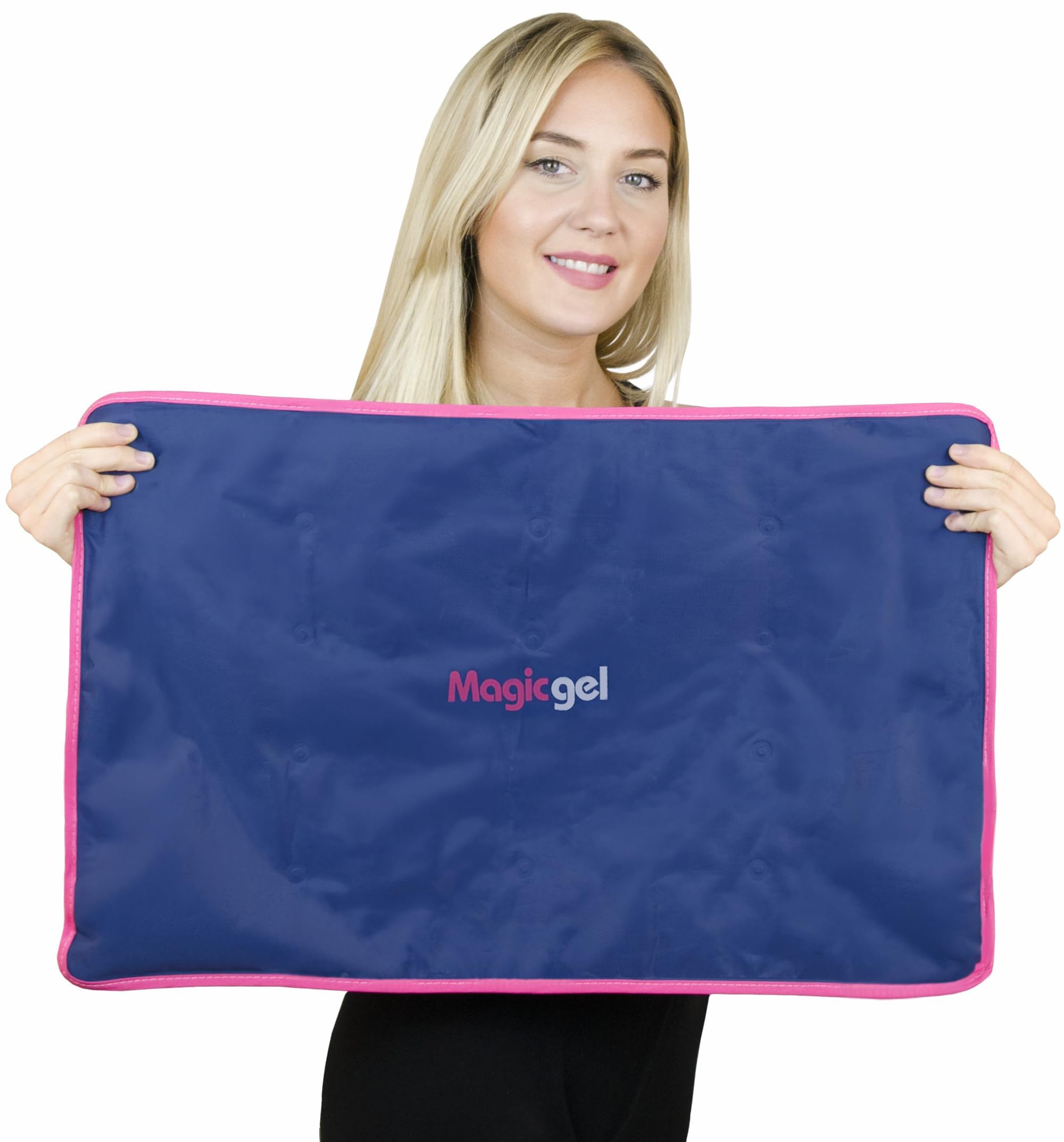 Photo 1 of Magic Gel Extra Large Reusable Ice Pack (15" x 23.5") for Max Back and Full Body Pain Relief from Injuries, Swelling, Bruises, Sprains - Ice Blanket for Sleeping & Physical Therapy