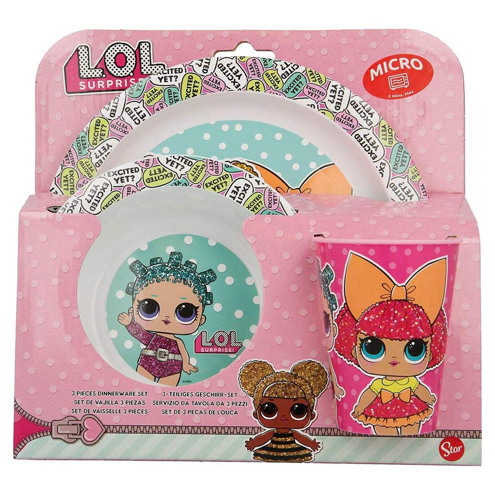 Lactancia Y Alimentacion Juego De Vajilla Set Lol Surprise 44349 Bebe Terenowiec Com