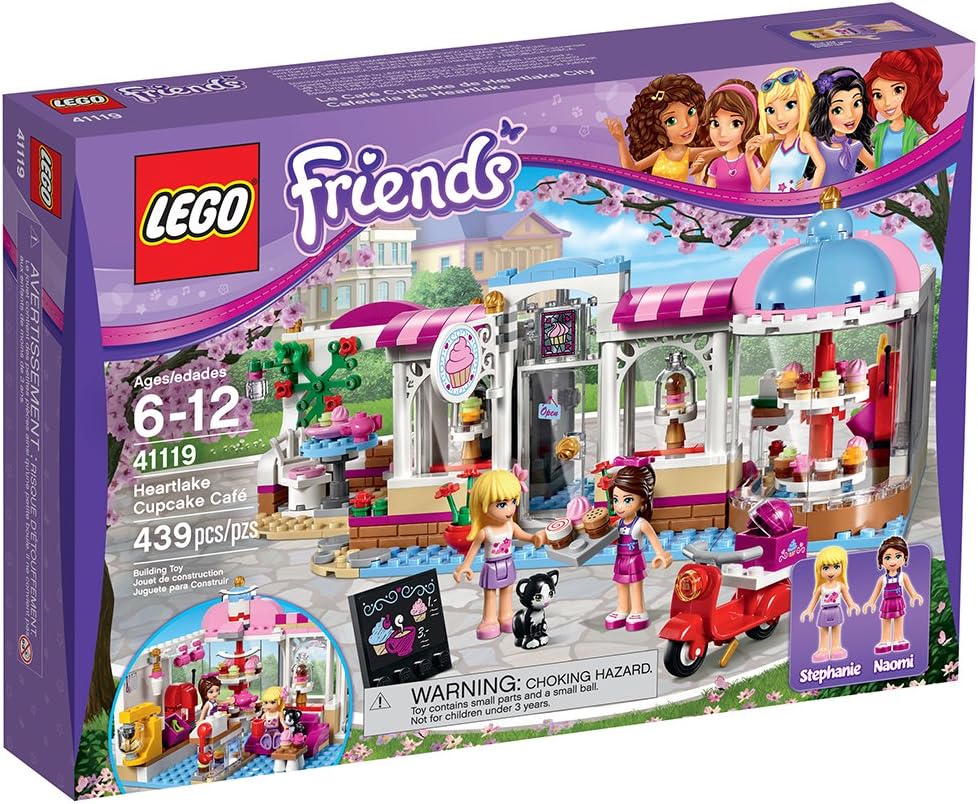 lego 41119 friends heartlake cupcake café
