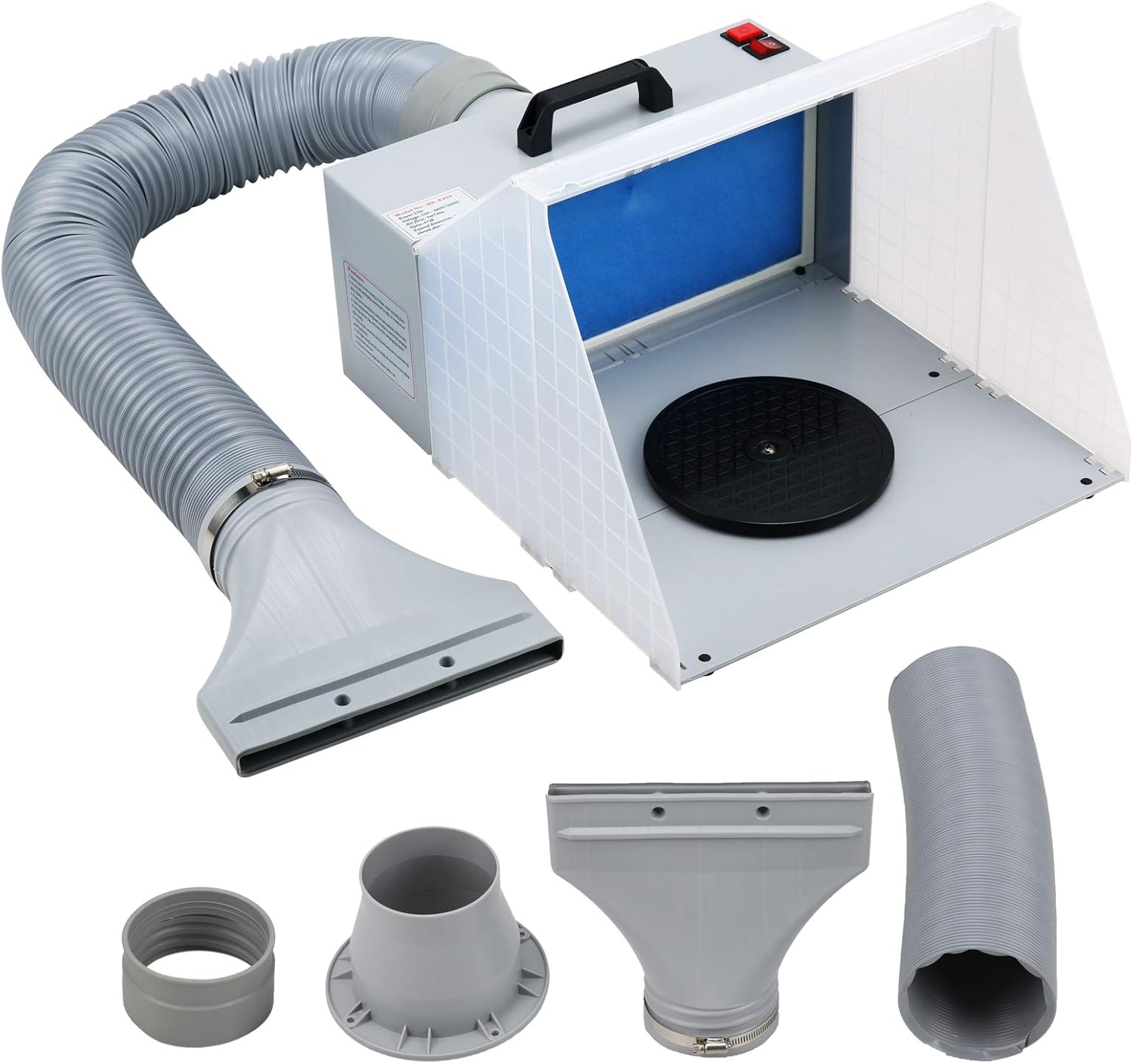 Super Saturday Voilamart Airbrush Spray Booth Kit Portable Spray Booth