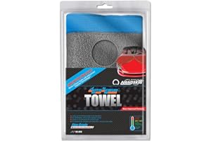 Nanoskin AUTOSCRUB Surface Prep Towel Fine Grade- Patented Clay Bar Replacement Tool to Remove Embedded Contaminants Before Wax & Coating | Safe for Painted Surface, Glass, Plastic, Metal & More, 12" x 12"