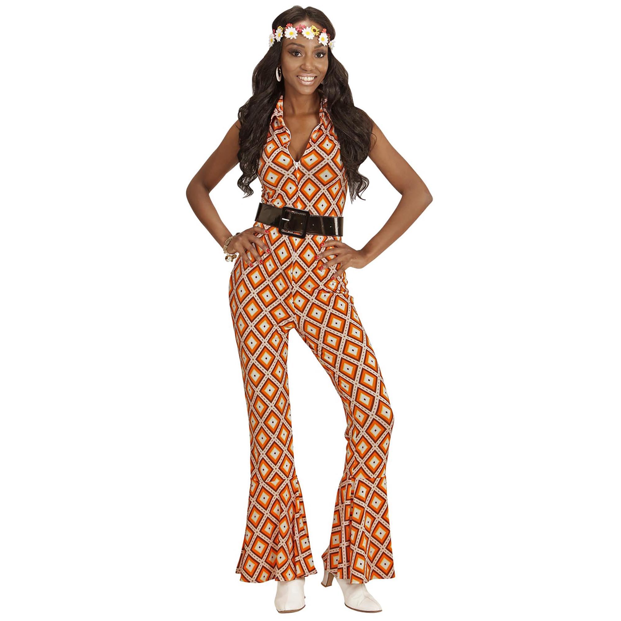 Widmann Adult 70s Jumpsuit Costume